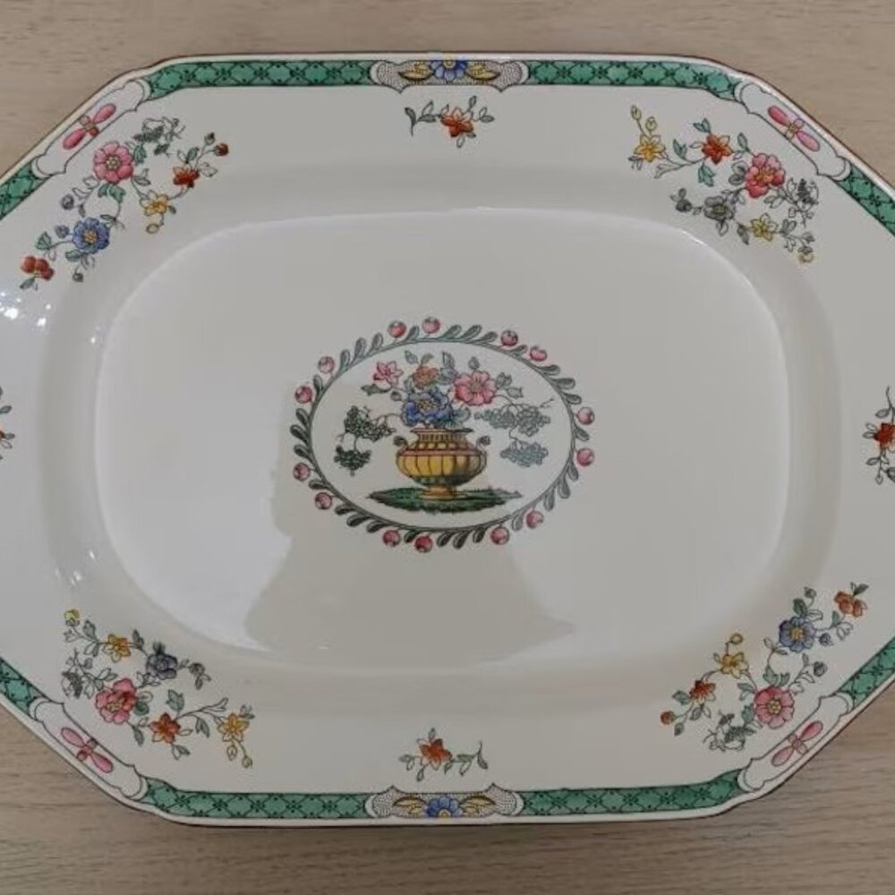 Very Pretty Copeland Spode in Korea Pattern Platter